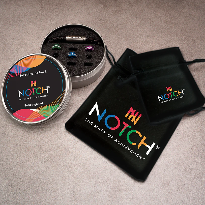 Solid Blue Cord NOTCH Bracelet - Image 16